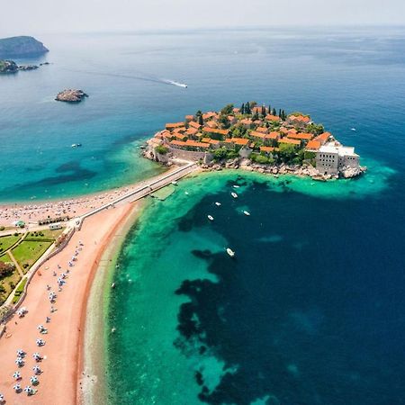 Bmv Room For 2-3 With Greenery View Sveti Stefan Exterior foto
